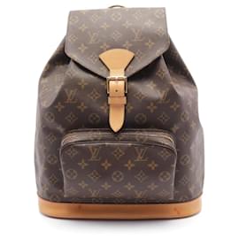 Louis Vuitton-Louis Vuitton Montsouris GM Monogram Rucksack-Brown