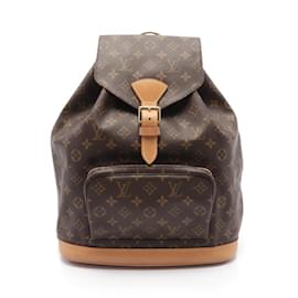 Louis Vuitton-Louis Vuitton Montsouris GM Backpack-Brown,Monogram
