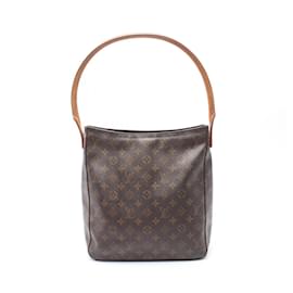 Louis Vuitton-Louis Vuitton Looping GM Shoulder Bag-Brown,Monogram