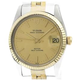Autre Marque-Tudor Prince Oyster Date 18K Gold Steel Men's Watch-Other