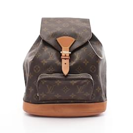 Louis Vuitton-Louis Vuitton Montsouris MM Monogram Backpack-Brown,Monogram