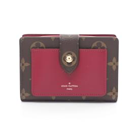 Louis Vuitton-Louis Vuitton Juliet Monogram Bi-fold Wallet-Brown,Pink,Fuschia
