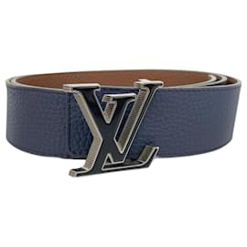 Louis Vuitton-Louis Vuitton LV Tiltriverse Trillon Belt-Brown,Navy blue