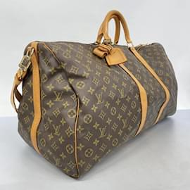 Louis Vuitton-Louis Vuitton Monogram Keepall Bandouliere 60-Brown