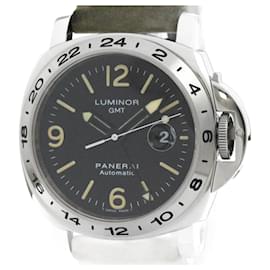 Panerai-PANERAI Luminor GMT Steel Automatic Mens Watch PAM00023-Other