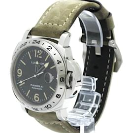 Panerai-PANERAI Luminor GMT Steel Automatic Mens Watch PAM00023-Other