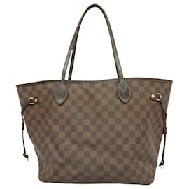 Louis Vuitton-Louis Vuitton Damier Neverfull MM Tote Bag-Damier ebene