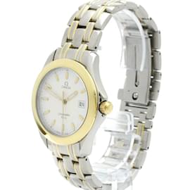 Omega-Omega Seamaster 120M 18K Gold Steel Quartz Men's Watch-Other