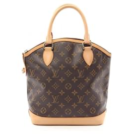 Louis Vuitton-Louis Vuitton Lockit Handbag-Brown,Monogram