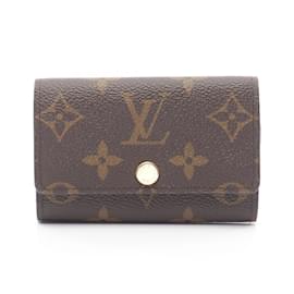 Louis Vuitton-Louis Vuitton Multicle 6 Key Case-Brown,Monogram