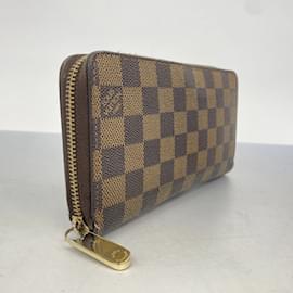 Louis Vuitton-Louis Vuitton Long Wallet Damier Zippy N60015 Ebene-Damier ebene