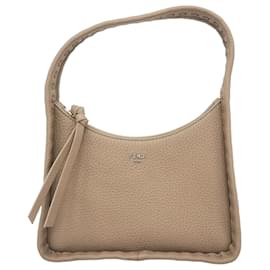 Fendi-Fendi Selleria Fendsens Leather Handbag-Brown