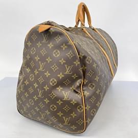 Louis Vuitton-Louis Vuitton Monogram Keepall 60 Boston Bag-Brown