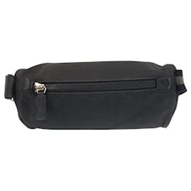 Gucci-Bolsa transversal Gucci em lona GG preta-Preto