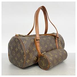 Louis Vuitton-Louis Vuitton Monogram Papillon 30 Handbag-Brown