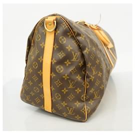 Louis Vuitton-Louis Vuitton Monogram Keepall Bandouliere 55-Brown