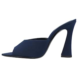 Saint Laurent-Saint Laurent  Suite Mule Sandal In Blue-Blue