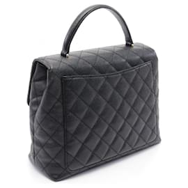 Chanel-Chanel Leather Matelasse Handbag A12397-Black