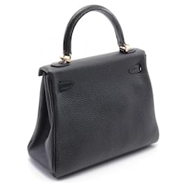 Hermès-Hermes Togo Exotic Leather Kelly 25 2way bag BIS950MN Stamp B (2023)-Black