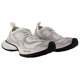 Balenciaga-Circuit Sneakers - Balenciaga - Synthetic - White/Silver-White