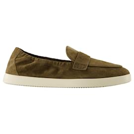 Tory Burch-Ballerines Sport - Tory Burch - Cuir - Marron-Marron