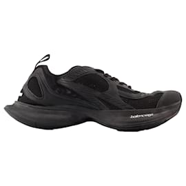 Balenciaga-Baskets Circuit - Balenciaga - Synthétique - Noir-Noir