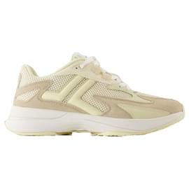 Lanvin-Jla Sneakers - Lanvin - Leather - Beige-Brown,Beige