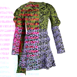 Christian Dior-Christian Dior 2016 Printed Mini Dress in Multicolor Viscose-Other