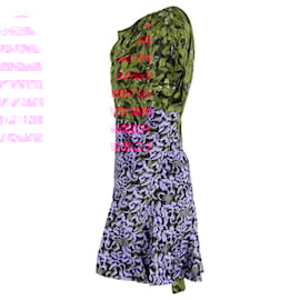 Christian Dior-Christian Dior 2016 Printed Mini Dress in Multicolor Viscose-Other