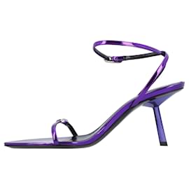 Saint Laurent-Saint Laurent Kitty Sandal Sandal-Purple