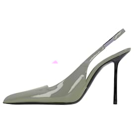 Saint Laurent-Chaussures à talons Paloma Slingback de Saint Laurent-Rose