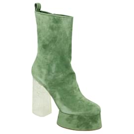 Christian Louboutin-Botte verte Izamayaz de Christian Louboutin-Vert