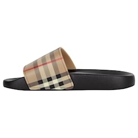 Burberry-Burberry Slides Archive Beige for Women-Brown,Beige