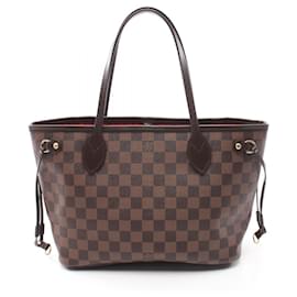 Louis Vuitton-Louis Vuitton Damier Ebene Neverfull PM Tote Bag N41359-Brown