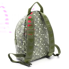 Gucci-Mochila Infantil Gucci GG Supreme 271327-Marrom,Bege