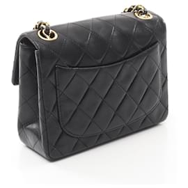 Chanel-Chanel Lambskin Mini Matelasse Shoulder Bag A35200-Black