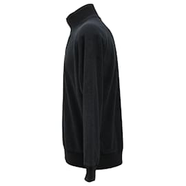 Ermenegildo Zegna- Zegna Sport Half-Zip Sweater in Black Wool-Black
