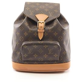 Louis Vuitton-Louis Vuitton Monogram Montsouris Backpack M51136-Brown