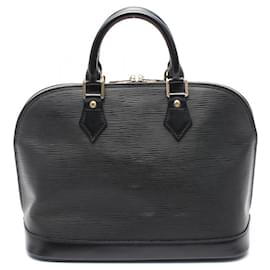 Louis Vuitton-Louis Vuitton Epi Alma Handbag M52142-Black