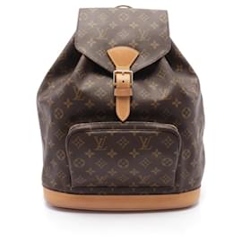Louis Vuitton-Louis Vuitton Monogram Montsouris GM Backpack M51135-Brown