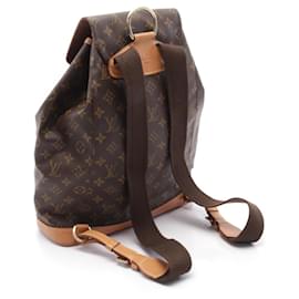 Louis Vuitton-Louis Vuitton Monogram Montsouris GM Backpack M51135-Brown