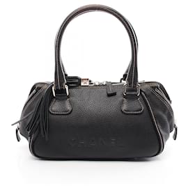 Chanel-Sac à main en cuir Chanel 8415023-Noir