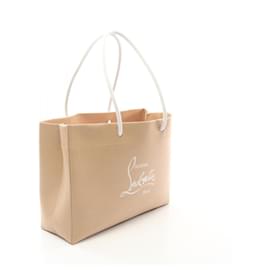 Christian Louboutin-Sac fourre-tout en cuir KRAFTILOU de Christian Louboutin 3235076T821-Marron,Beige