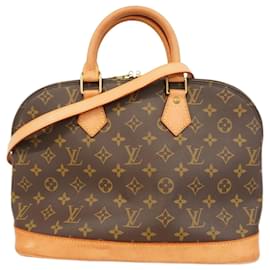Louis Vuitton-Louis Vuitton Monogram Alma Handbag-Brown