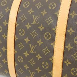 Louis Vuitton-Louis Vuitton Monogram Keepall 60cm Boston Bag-Brown,Monogram