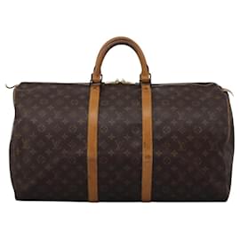 Louis Vuitton-Louis Vuitton Keepall 55-Brown