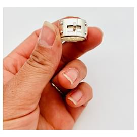 Hermès-Hermès Ring – Kelly Model-Silvery