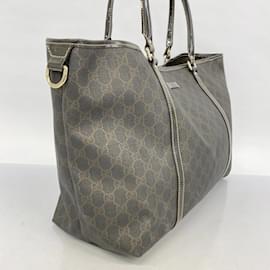 Gucci-Gucci Tote Bag GG Supreme-Brown