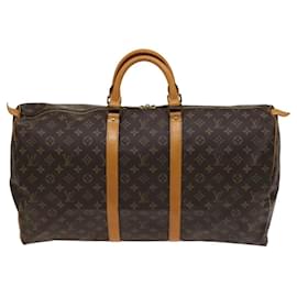 Louis Vuitton-Louis Vuitton Keepall 55-Brown