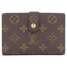 Louis Vuitton-Louis Vuitton Monogram Porte Monnaie Biennois Wallet-Brown,Monogram
